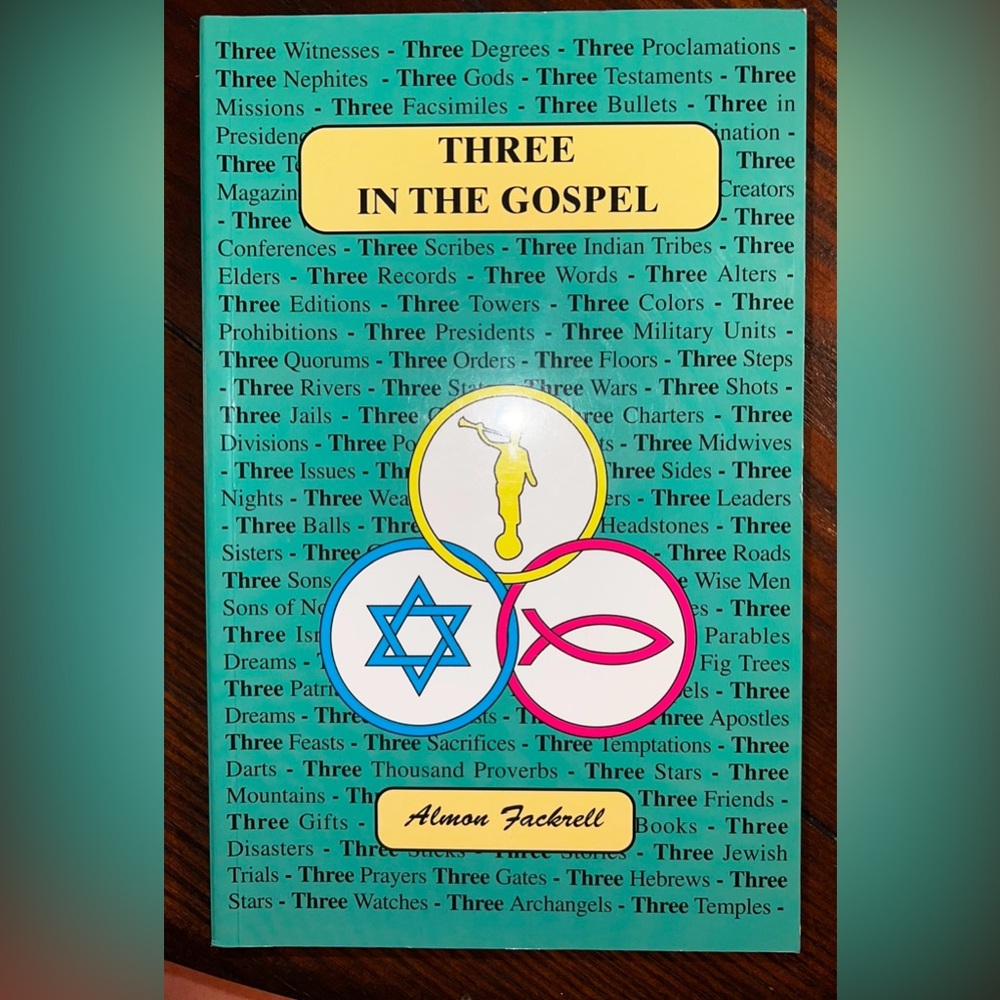 $1 THREE IN A GOSPEL LDS BOOK. $1 WITH ANY ORDER OF $10 OR MORE